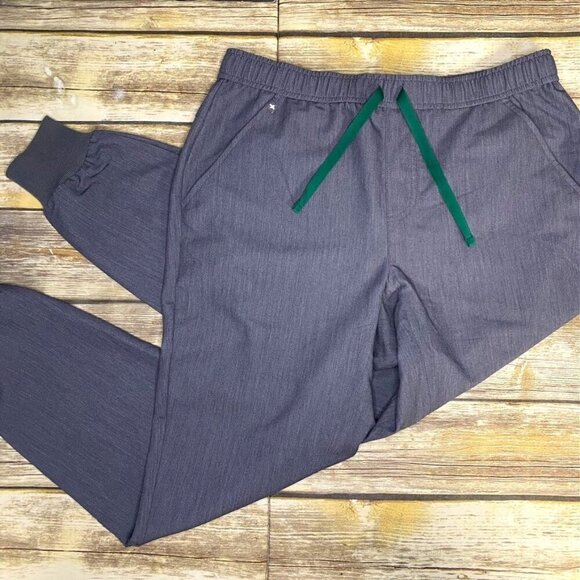 FIGS Mens Tansen Technical Collection Grey Jogger Scrub Pant Medical Nurse Sz M - Picture 1 of 9